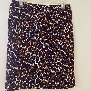 Merona  Pencil Multi Color Skirt. Sz 4.